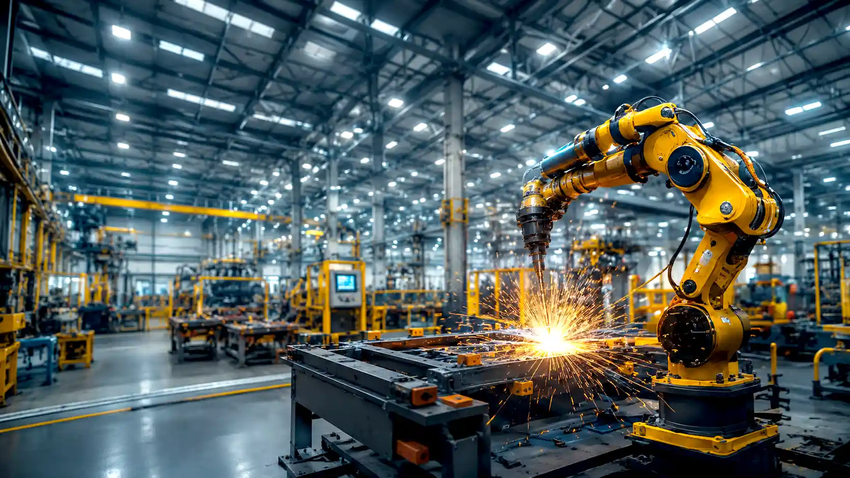 Manufacturing ERP solutions card for production management, inventory control and quality management