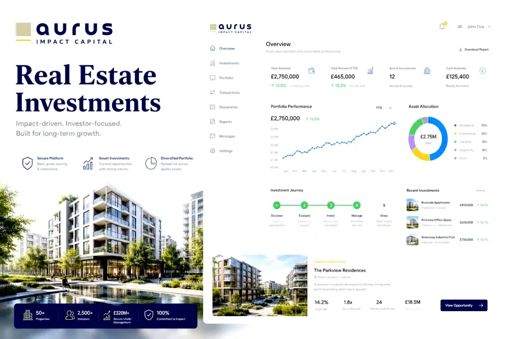 Project dashboard preview