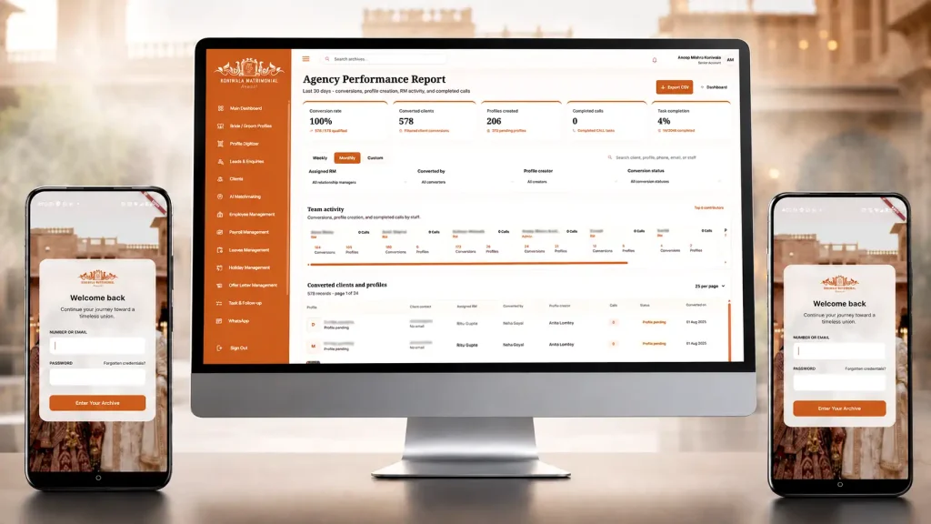 KONIWALA – Matrimonial Management System