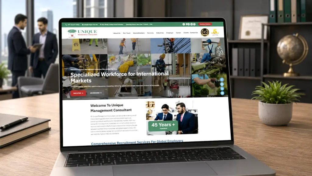 Unique Management Consultancy Case Study – High-Performance Corporate Portal