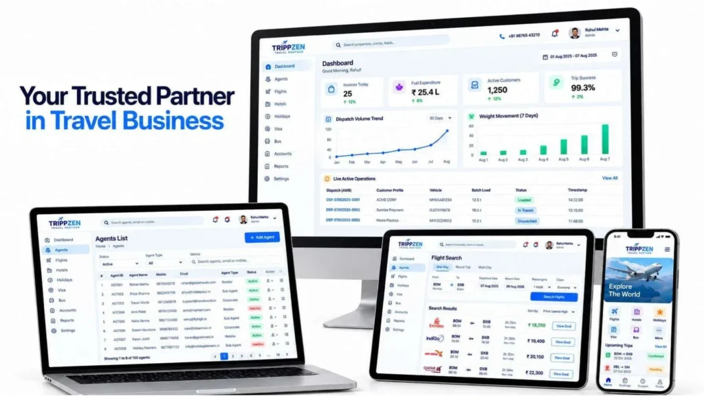 TRIPZEN: Flight Booking & Management