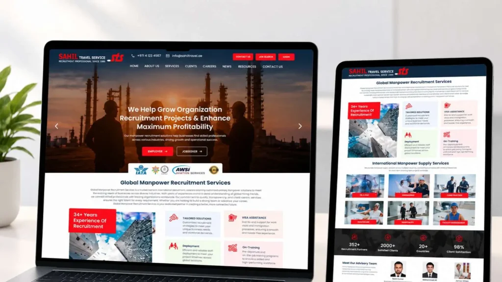 Sahil Consultancy Case Study – Staffing & Recruitment Dashboard