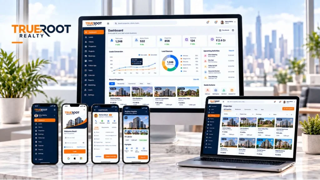 TRUEROOT – Real Estate CRM Software